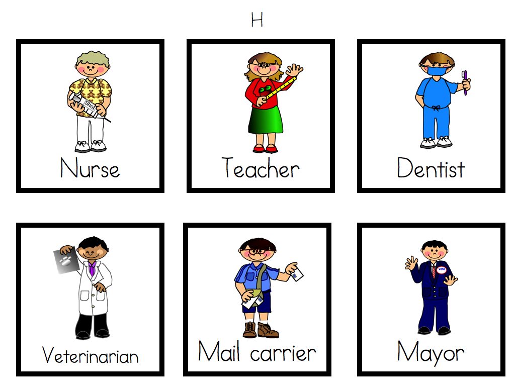 Free Community Helpers Printables Pdf