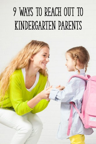 Use these 9 strategies to help Kindergarten parents feel more comfortable and participate in their children's learning!