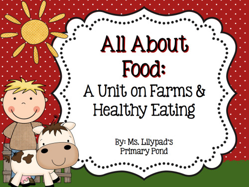 Farm unit for preschool, Kindergarten, or first grade!