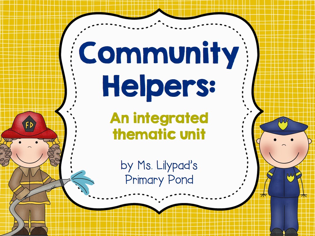 Community Helpers Unit & A Funny! - Learning at the Primary Pond