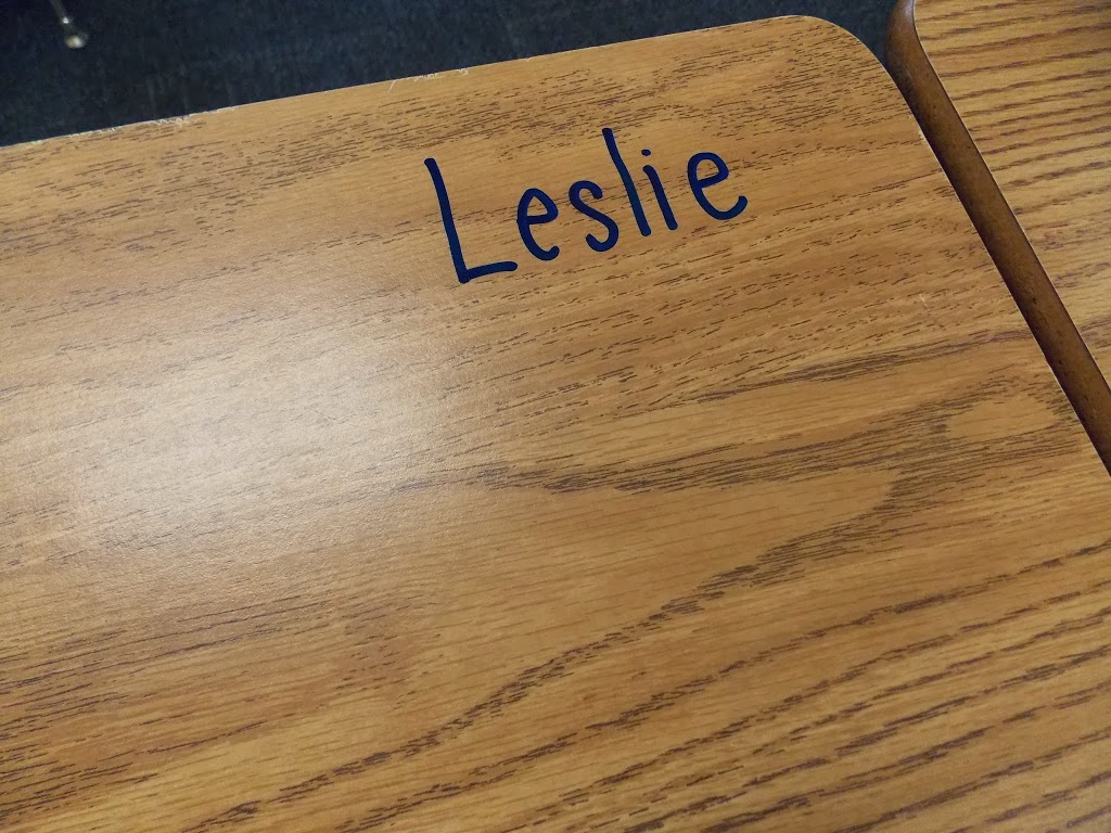 Are Your Desk Name s Falling Off Learning At The Primary Pond