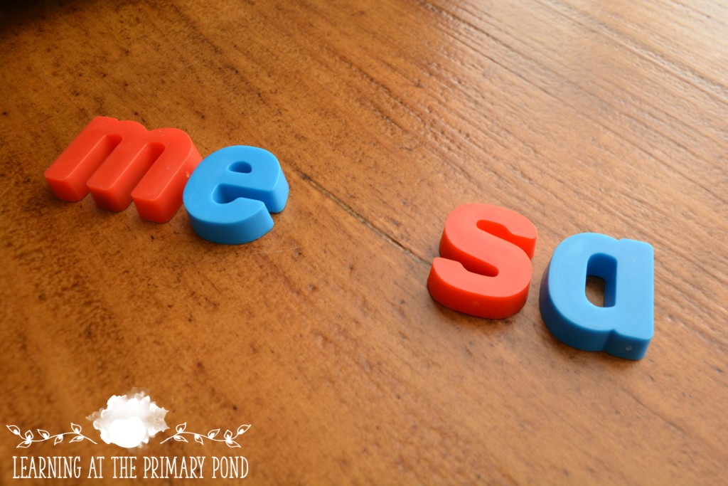 Spanish Word Study with Magnetic Letters - Learning at the ...