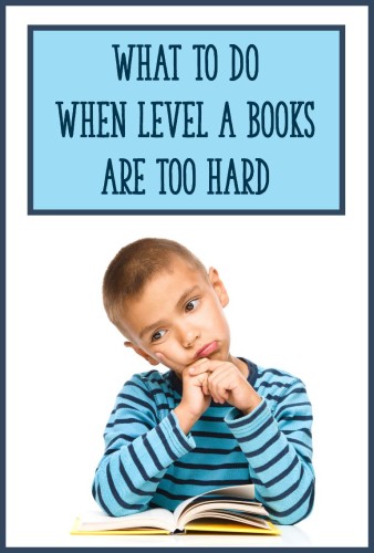 When students can't read Level A texts with 90% accuracy or better, this means that their instructional reading level is below a Level A. To help them be successful with reading leveled books, use these 3 strategies to support your kiddos!