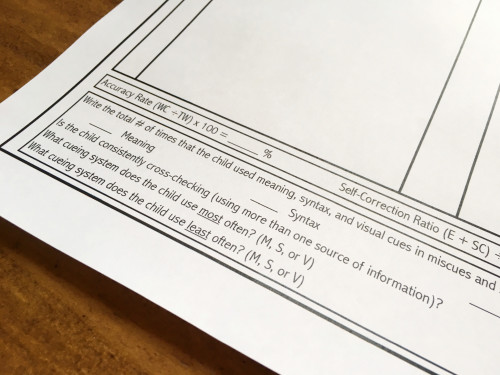 How To Analyze Running Records And Get A Ton Of Valuable Information About Your Beginning Readers Learning At The Primary Pond