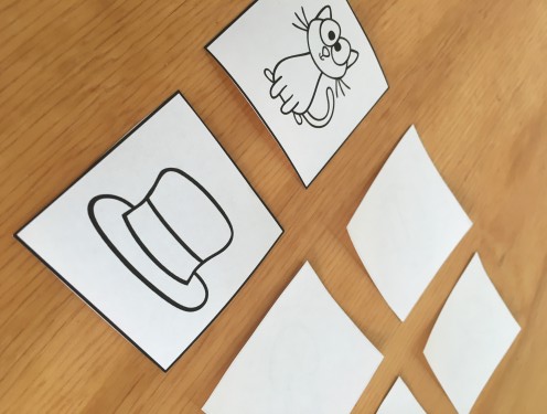 Download this free rhyming word memory and get other ideas for phonological awareness activities!