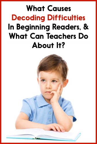 Why do some students have a tough time learning how to decode? Read this post to find out why, as well as get 5 action steps that you can take to help your struggling decoders! {K-2 appropriate}