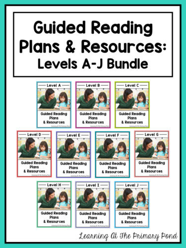 Guided reading lessons and activities for 1st grade