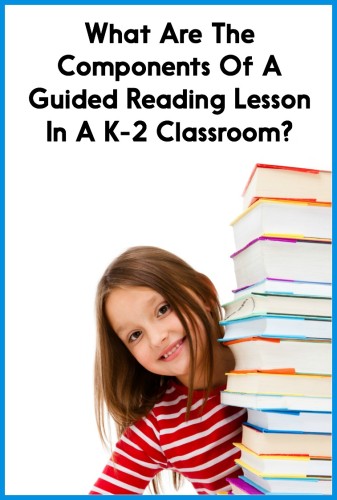 This post describes the must-have components for a guided reading lesson and gives details about how to implement them! Great ideas for Kindergarten, first grade, or second grade guided reading.