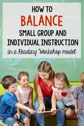  If you have a hard time fitting in your guided reading groups AND individual reading conferences, this post is for you! It describes how to make time for both types of instruction in a reading workshop model.