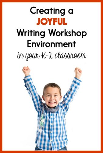 These ideas will help you get your students truly excited about writing workshop at the beginning of the school year - or anytime you need a refresh!