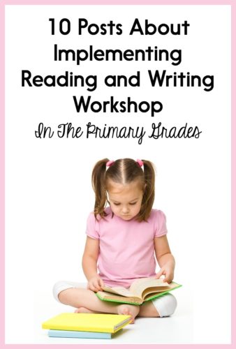 If you use a reading workshop or writing workshop model in your Kindergarten, first grade, or second grade classroom, this post is for YOU! There are links to so many helpful posts to help you get your workshop running smoothly!