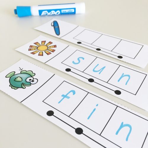 CVC word activities for guided reading