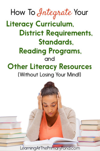 Having trouble fitting everything in? This post explains how to set up your literacy instruction so that you have a firm foundation of effective instruction!