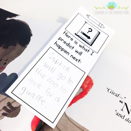 Want to get your students responding during independent reading time? Use interactive bookmarks for a quick, simple response activity! Read the whole blog post for ideas about implementing literacy centers in K-2.