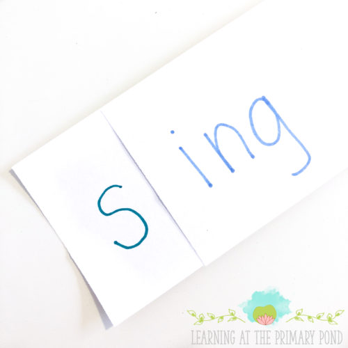 This blog post has phonics and word study ideas for Kindergarten, first, and second grade!