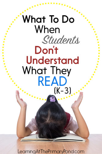 Do some of your students have poor reading comprehension skills? In this post, I share tips for helping these students improve their comprehension skills!