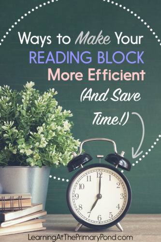 Want to make your reading block more efficient? 