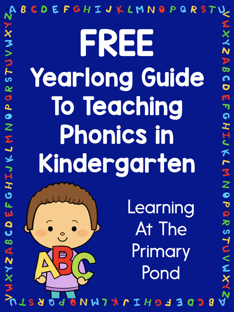 phonics homework for kindergarten