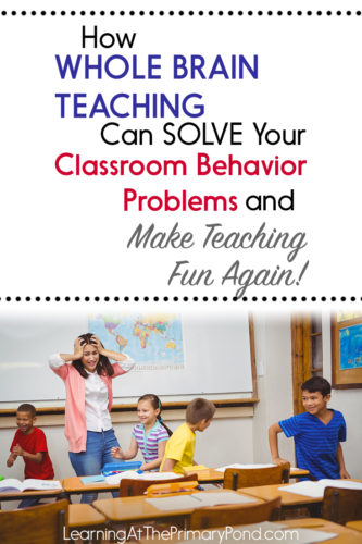 If you have a tough class, need some new classroom management strategies, or just want to make teaching fun again, you're going to love this post! Heidi Martin explains what Whole Brain Teaching is and how it can transform the academics and behavior in your classroom. Click to watch the interview or save the post for later!