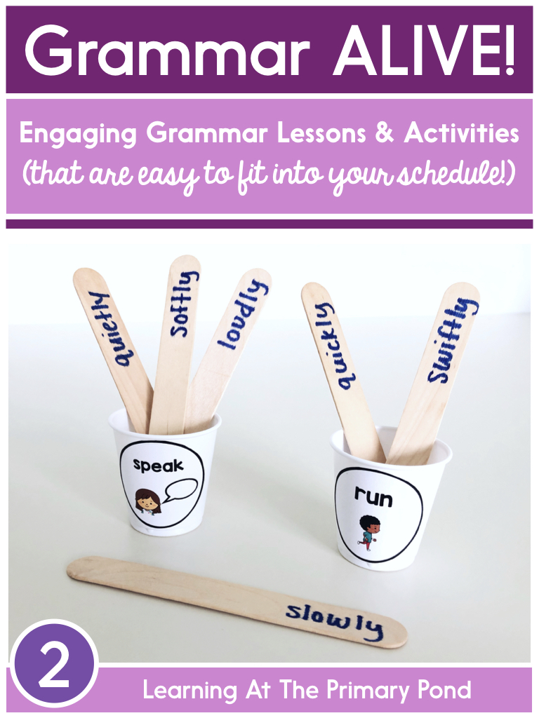 Grammar Skills By Grade Level A List Of Grammar Language And Writing Conventions To Teach In K 2 Learning At The Primary Pond