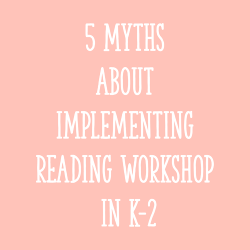 Implementing Reading Workshop