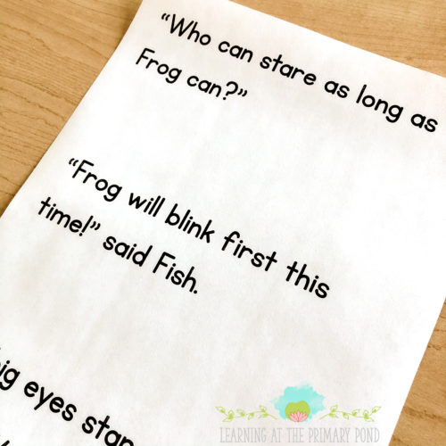 If you're using a challenging text with a group of students, have them practice reading a few sentences from the text before they begin reading. And read the complete post to learn how to help your Kindergarten, first grade, or second grade struggling students with decoding, comprehension, and fluency.