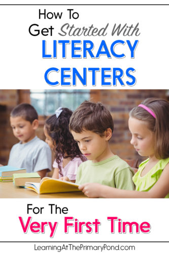 Setting up literacy centers for the very first time can seem overwhelming. But it doesn't have to be that way! Here are some tips for getting started with literacy centers in Kindergarten, first grade, and second grade.   