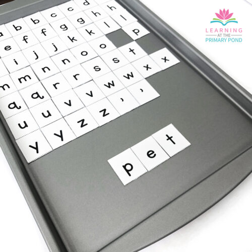 Word building activities are great for practicing with all the different spelling patterns kids need to internalize. Word building is easy to differentiate, and appropriate for all students in Kindergarten, first grade and second grade.