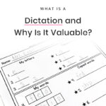 Dictations are AMAZING for improving students' phonics knowledge. And they're easy to use! But what is a dictation? This blog post explains how to use a dictation for teaching phonics and spelling in Kindergarten, first grade, or second grade.