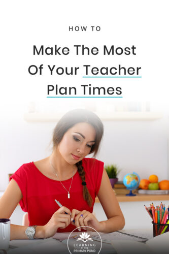 Do you end up wasting a lot of your teacher planning periods? As a teacher, staying organized and lesson planning are so time consuming. We have to make the most of every minute we have! Read this blog post for lots of concrete strategies about how to make the most of your teacher prep time.