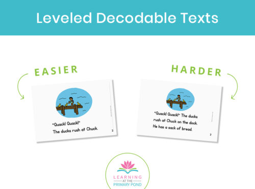 Want to find out more about decodable books? What they are and how I use them? Come check out the blog post today to find out if they make a good fit for you!