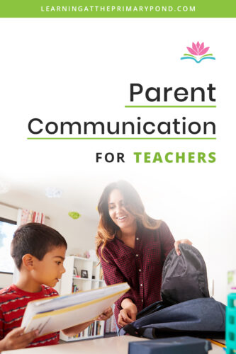 Looking for tools to communicate and build a community with parents in your classroom? This blog post has some of my favorite ways to break down the wall between parents and teachers!