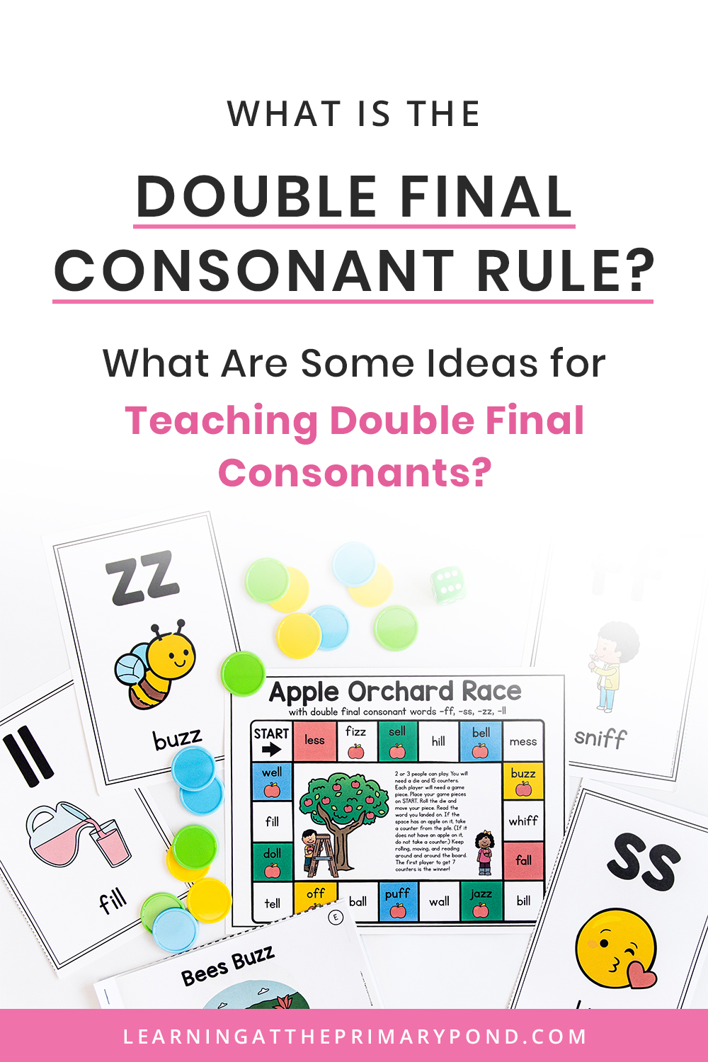 Double Consonants Worksheets And Games: ff ll ss zz - Top Notch