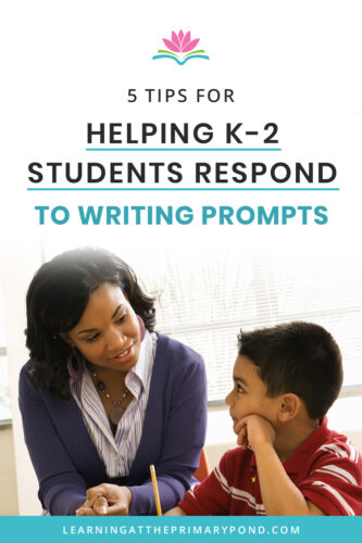 How can you ensure that students go through an actual writing process with prompt writing? In this blog post, I explain what prompt writing is and why it's important. I also offer tips on how to make sure it's successful in your Kindergarten, 1st, and 2nd grade classrooms.