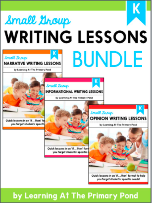 In this post, I'll give you some tips to help your Kindergarten, first grade, and second grade students write in complete sentences. 