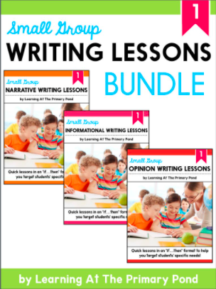 In this post, I'll give you some tips to help your Kindergarten, first grade, and second grade students write in complete sentences. 