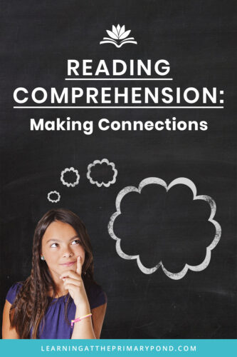 Teaching students how to make connections with their background knowledge, other texts, and the world around them helps to increase reading comprehension. In this blog, I'll go through each type of connection and provide ideas on how to teach this to your Kindergarten, first grade, and second grade students.