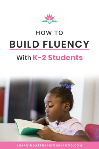 Fluency is an important piece to include when building up your students' reading knowledge and abilities. In this post, I'll explain what the components of fluency are and will provide my favorite activities for building fluency with your kindergarten, first grade, and second grade students.