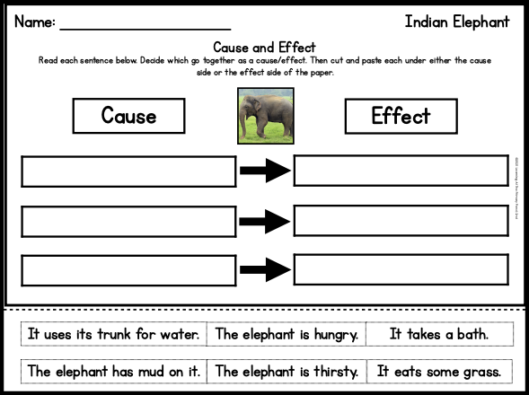 Teaching students how to identify cause and effect is an important reading comprehension skill. In this blog, I explain the relationship between cause and effect. I also provide ideas on how to teach it to your Kindergarten, first grade, and second grade students.