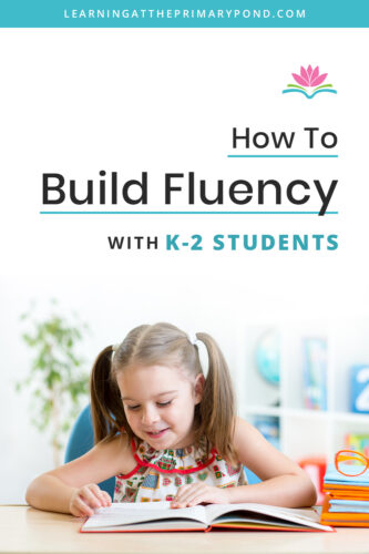 Fluency is an important piece to include when building up your students' reading knowledge and abilities. In this post, I'll explain what the components of fluency are and will provide my favorite activities for building fluency with your kindergarten, first grade, and second grade students.