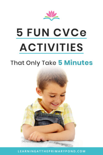 Are you looking for ways to help students read and write CVCe words? In this blog, I'll give 5 fun and quick ways to teach your students long vowel words with the silent e!