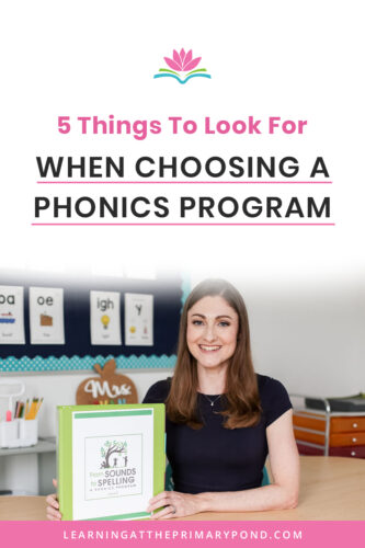 How do you know which phonics program will work best for you and your students? What should you look for when considering your phonics curriculum options? Read this blog for 5 tips!