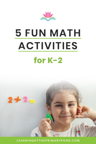 Math and literacy depend on each other more than you think! In this blog, I'll outline 5 of my favorite activities for you to do with your K-2 students. Not only are they helpful with math concepts, they're also fun!