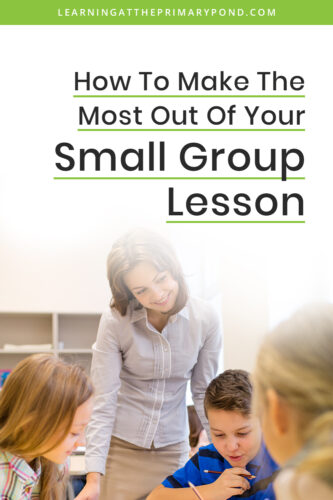 Small group time is so crucial to your students' academic success! In this blog post, I'll outline what to include in your small group lessons for your Kindergarten, 1st grade, and 2nd grade students.