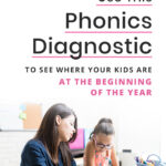 Use This Phonics Diagnostic To See Where Your Kids Are At The Beginning Of The Year