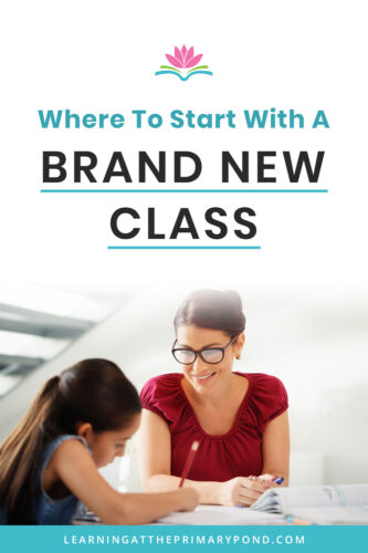 In this blog post, I'll give you tips on how to start the year with a brand new class in Kindergarten, 1st, and 2nd grade.