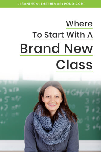 In this blog post, I'll give you tips on how to start the year with a brand new class in Kindergarten, 1st, and 2nd grade.