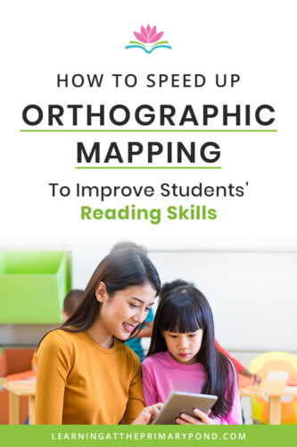 In this blog post, I'll give you tips on how to use orthographic mapping with students to improve their reading skills.