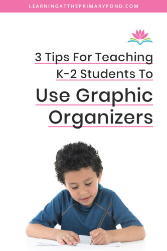 In this post, I provide tips on how to get Kindergarten, first grade, and second grade students to use graphic organizers in both reading and writing.