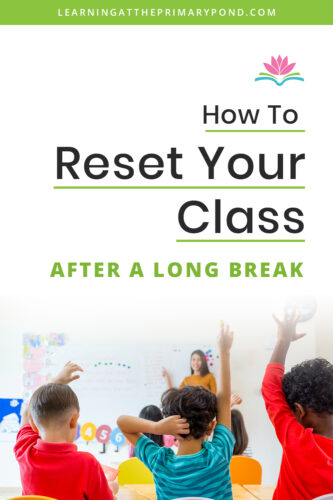 In this post, I'll give some tips on how to come back after a school break and help provide a strong start for your students.